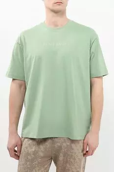 Футболка хлопковая с логотипом Guess Jeans