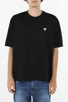 Футболка хлопковая с логотипом Guess Jeans