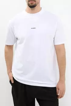 Футболка хлопковая с логотипом Karl Lagerfeld