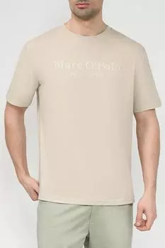 Футболка хлопковая с логотипом Marc O'Polo