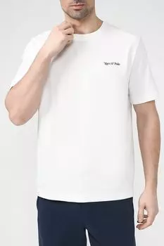 Футболка хлопковая с логотипом Marc O'Polo