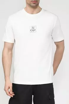 Футболка хлопковая с логотипом Marc O'Polo