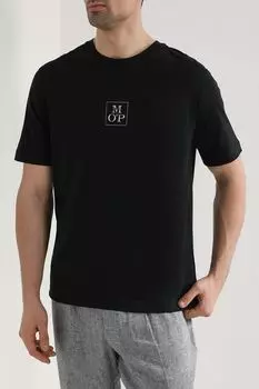 Футболка хлопковая с логотипом Marc O'Polo