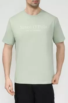 Футболка хлопковая с логотипом Marc O'Polo