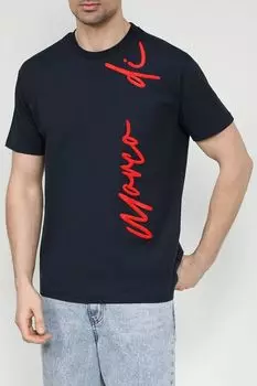 Футболка хлопковая с логотипом MARCO DI RADI