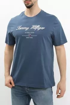 Футболка хлопковая с логотипом Tommy Hilfiger