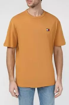 Футболка хлопковая с логотипом Tommy Jeans