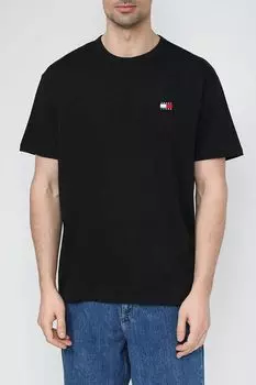 Футболка хлопковая с логотипом Tommy Jeans