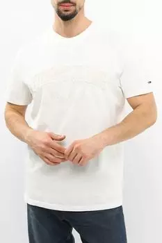 Футболка хлопковая с логотипом Tommy Jeans