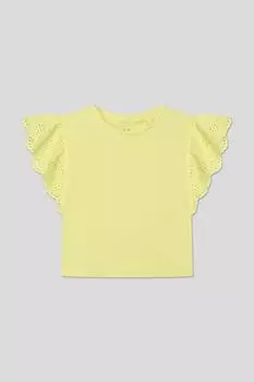 Футболка хлопковая с оборками OVS