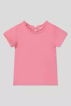 Футболка хлопковая с отделкой Fagottino