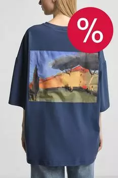 Футболка хлопковая с принтом Аббатство по дороге в Рим ARTOGRAPH