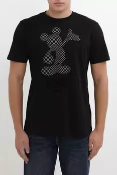 Футболка хлопковая с принтом Antony Morato