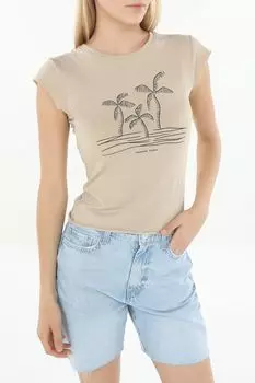 Футболка хлопковая с принтом Baby Angel