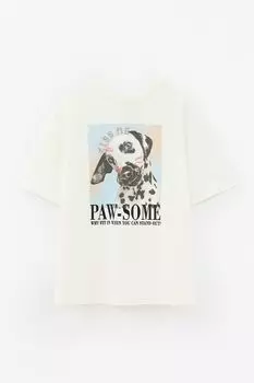 Футболка хлопковая с принтом Bell Bimbo