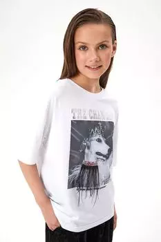 Футболка хлопковая с принтом Bell Bimbo