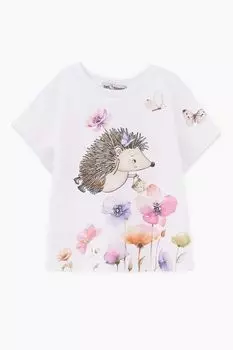 Футболка хлопковая с принтом Bell Bimbo