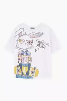 Футболка хлопковая с принтом Bell Bimbo