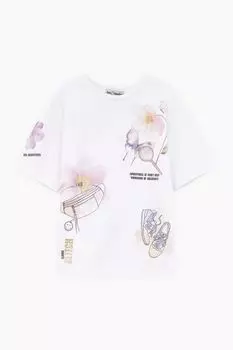 Футболка хлопковая с принтом Bell Bimbo