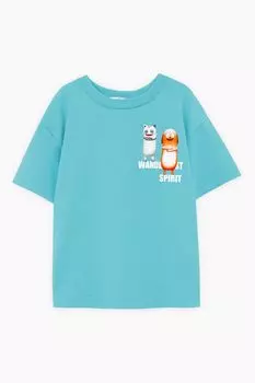 Футболка хлопковая с принтом Bell Bimbo