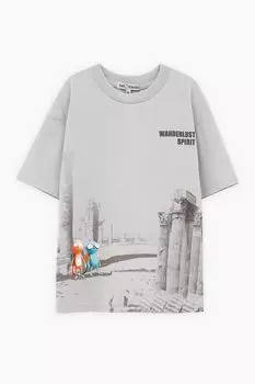 Футболка хлопковая с принтом Bell Bimbo