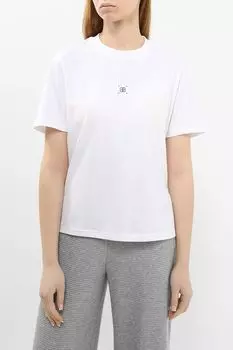 Футболка хлопковая с принтом BELUCCI