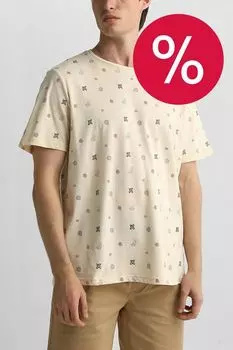 Футболка хлопковая с принтом Blend