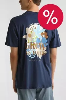 Футболка хлопковая с принтом Blend