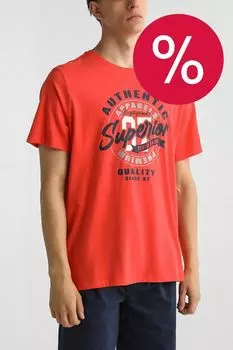 Футболка хлопковая с принтом Blend