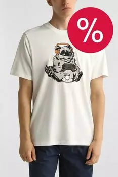 Футболка хлопковая с принтом Blend