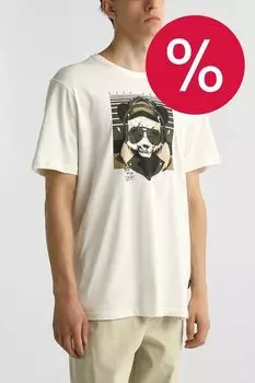 Футболка хлопковая с принтом Blend