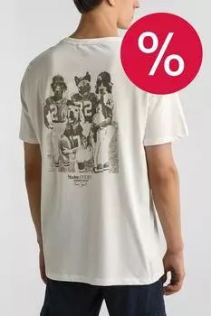 Футболка хлопковая с принтом Blend