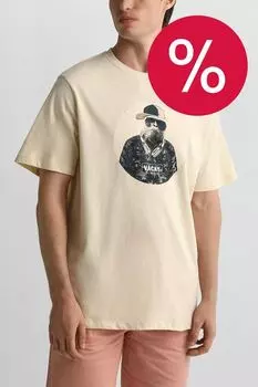 Футболка хлопковая с принтом Blend