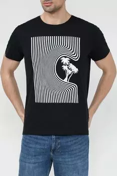 Футболка хлопковая с принтом Blend