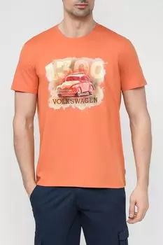 Футболка хлопковая с принтом Blend