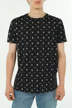 Футболка хлопковая с принтом Blend