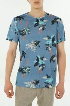 Футболка хлопковая с принтом Blend