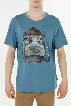 Футболка хлопковая с принтом Blend