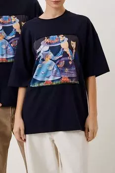 Футболка хлопковая с принтом Близняшки ARTOGRAPH