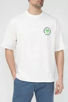 Футболка хлопковая с принтом Casual Friday