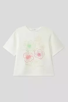 Футболка хлопковая с принтом Choupette