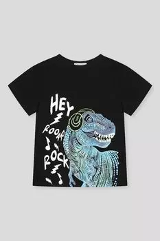 Футболка хлопковая с принтом Choupette