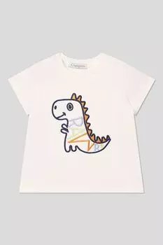 Футболка хлопковая с принтом Choupette