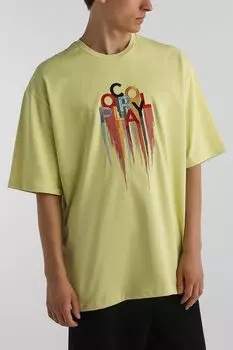 Футболка хлопковая с принтом COLORPLAY