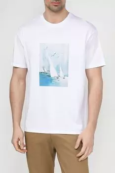 Футболка хлопковая с принтом D.Molina