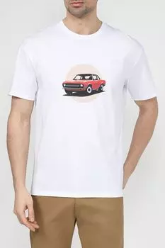 Футболка хлопковая с принтом D.Molina