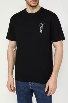 Футболка хлопковая с принтом D.Molina