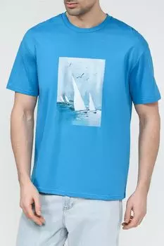 Футболка хлопковая с принтом D.Molina