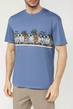 Футболка хлопковая с принтом D.Molina