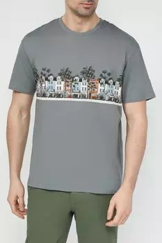 Футболка хлопковая с принтом D.Molina